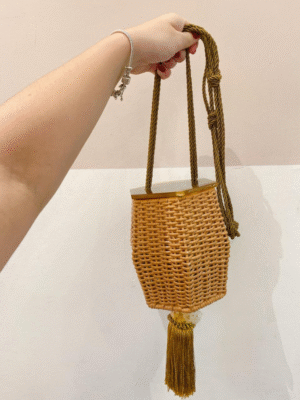 Bolsa vime onça tacel Wai Wai