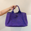 Bolsa tecido uva Prada