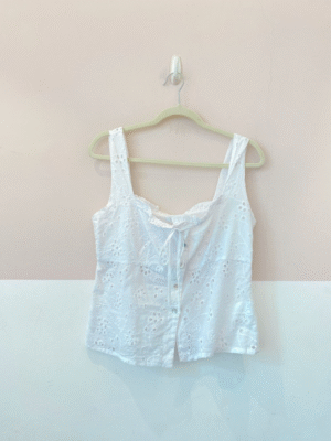 Blusa laise branca  M