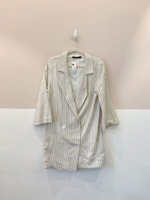 Blazer manga curta listrada Animale 36