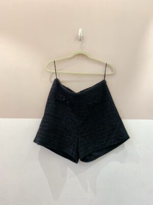 Short tweed preto It Brand G