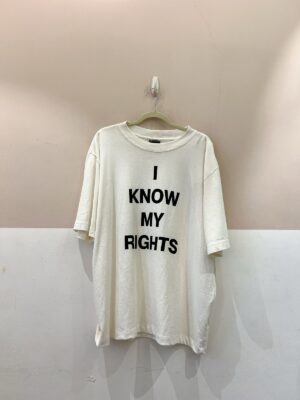 Camisa oversized branca Mondepars GG