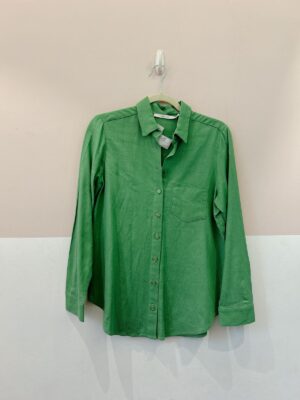 Camisa verde botões Maria Filó P