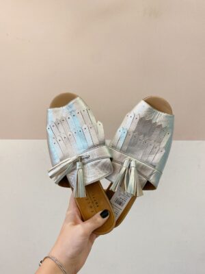 Rasteirinha prata Etoiles by Botti 38