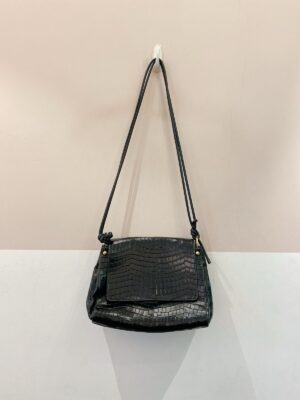 Bolsa preta croco Schutz
