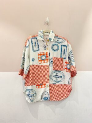 Blusa estampada Anpô M