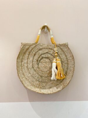 Bolsa redondo palha Dress To