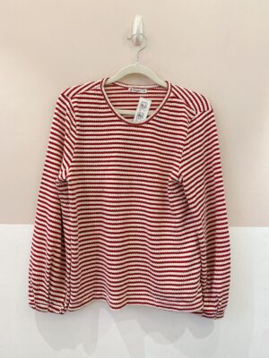 Blusa tricot manga listrada Peepou GG