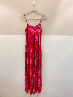 Macacão rosa estampado Farm G