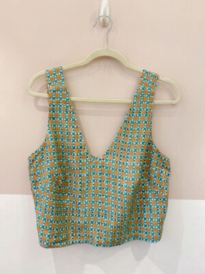 Cropped estampado Anpô G