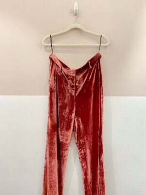 Calça veludo vermelha Animale 38