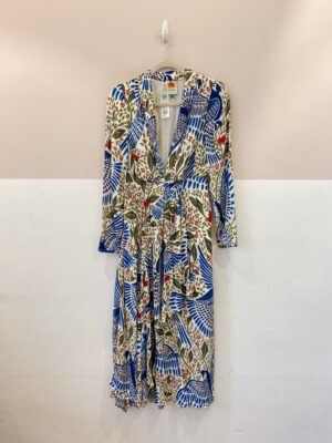 Vestido midi estampa floral Farm Rio P
