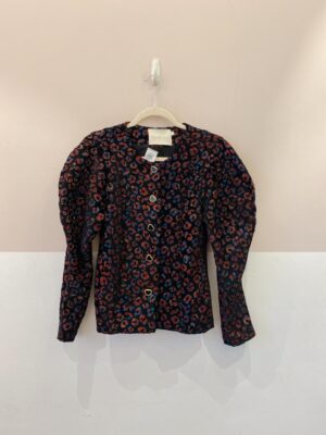 Casaqueto jacquard onça Valônia Veras P