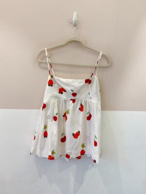 Blusa branca frutinhas Farm M