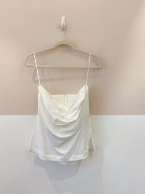 Blusa tomara que caia branca French GG