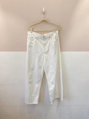 Calça sarja branca Zara 44