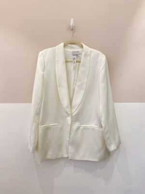 Blazer off acetinado Nanaminze G