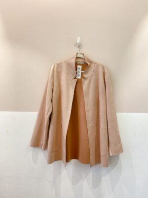 Sobretudo suede bege Zara G