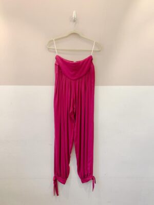 Calça fucsia pala cintura Lilly Sarti 34