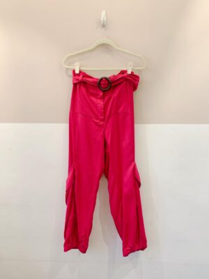 Calça pink c/ faixa Cris Barros 38