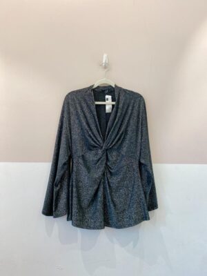 Bata luréx prata K&T M