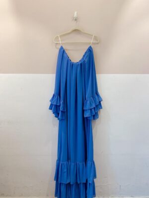 Vestido longo lavanda Tig P