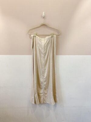 Saia midi bege Shoulder 38