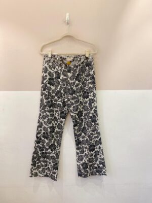 Calça tecido brocado Nanna P