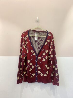 Cardigan vinho flores Maria Filó G