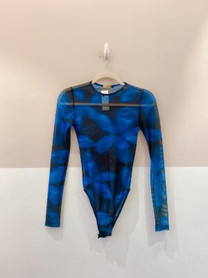 Body tule estampa azul Sol Brand P