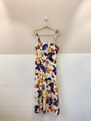 Vestido midi off estampado Abrand 40