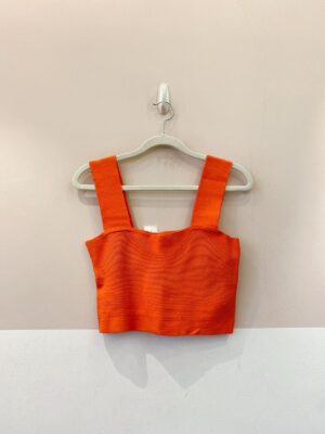Top tricot laranja Animale M