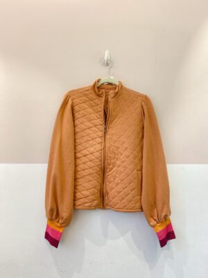 Bomber matelassê caramelo Dress To G