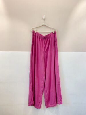 Calça rosa ampla Cantão GG