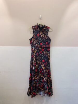 Vestido longo marinho Eva 42