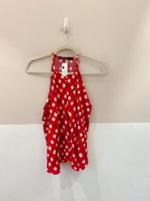 Blusa vermelha xadrez Animale 40