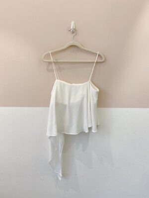 Cropped branco assimétrico Animale 38