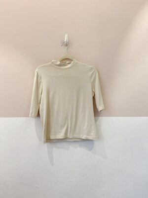 Blusa malha bege Zara M
