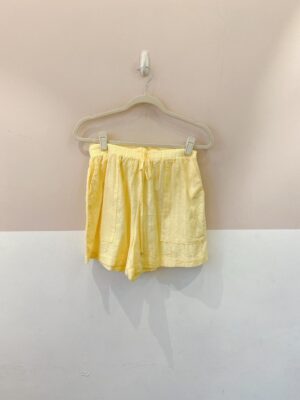 Short amarelo textura Muna 38