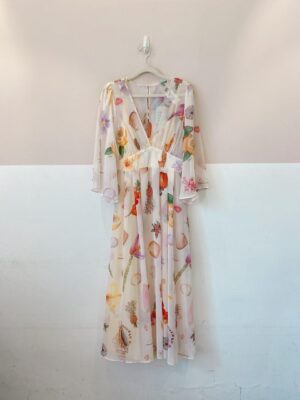 Vestido longo estampado Farm P