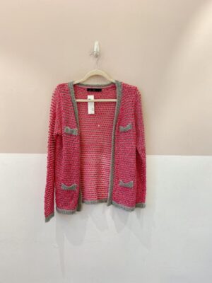 Casaqueto tweed fios metálicos Hit M