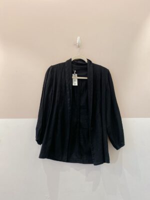 Blazer preto viscolinho Dress To P