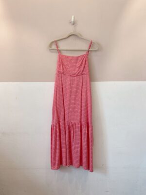 Vestido curto roda grid Gávia P