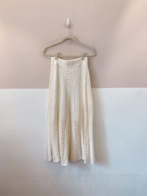 Saia longa crochet off U