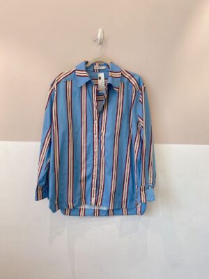 Camisa azul listrada Dress To M