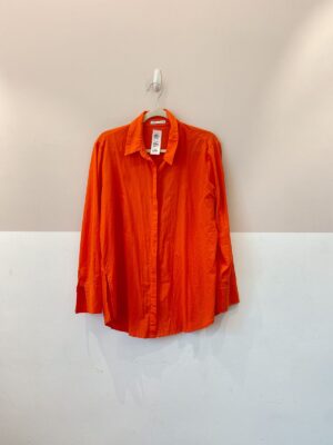 Camisa laranja social Lizie M
