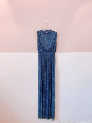 Macacão tule estampa azul Dress To M