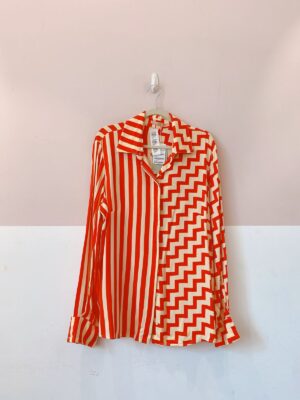 Camisa estampa geométrica Peahi G