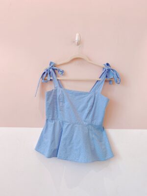 Blusa azul listrada Rio de Jas P