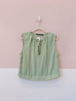 Blusa verde Maria Filó P